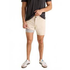 NEW CHUBBIES khakinators 6" everywhere performance short in khaki
